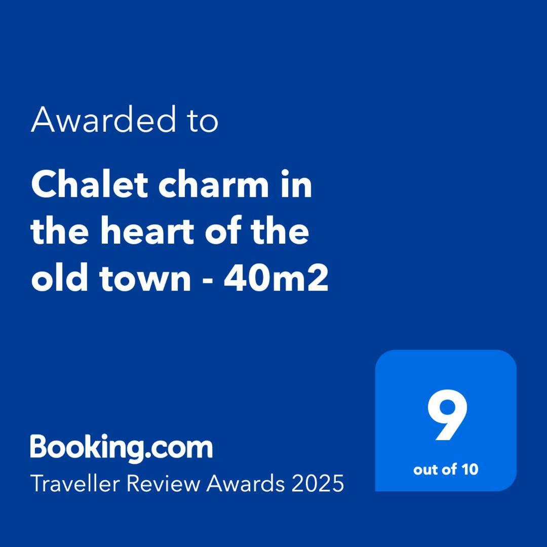 Chalet Charm In The Heart Of The Old Town Annecy Exteriör bild